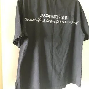 Vancarhell | Shirts | Vancarhell Flower Print Tshirt Black Size